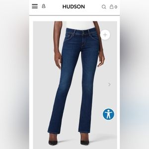 Beth Mid-Rise Baby Bootcut Jean